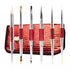 Notpolish Nail Art Brush Set w/ Traveling Case - 6pc